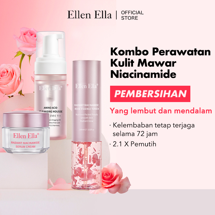 Kombo Perawatan Kulit ELLEN ELLA Niacinamide